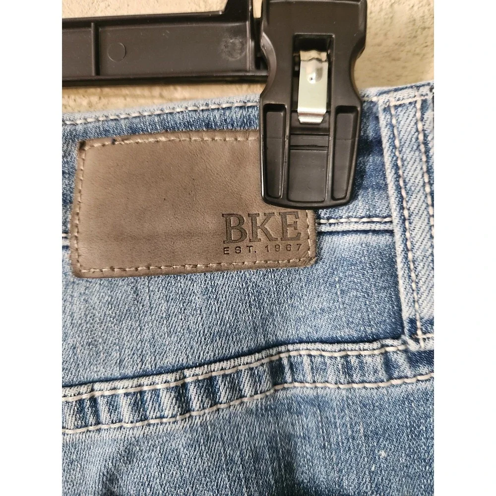 BKE Mason Relaxed Straight Distressed Jeans